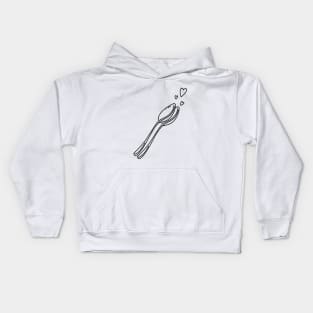 Spooning Kids Hoodie